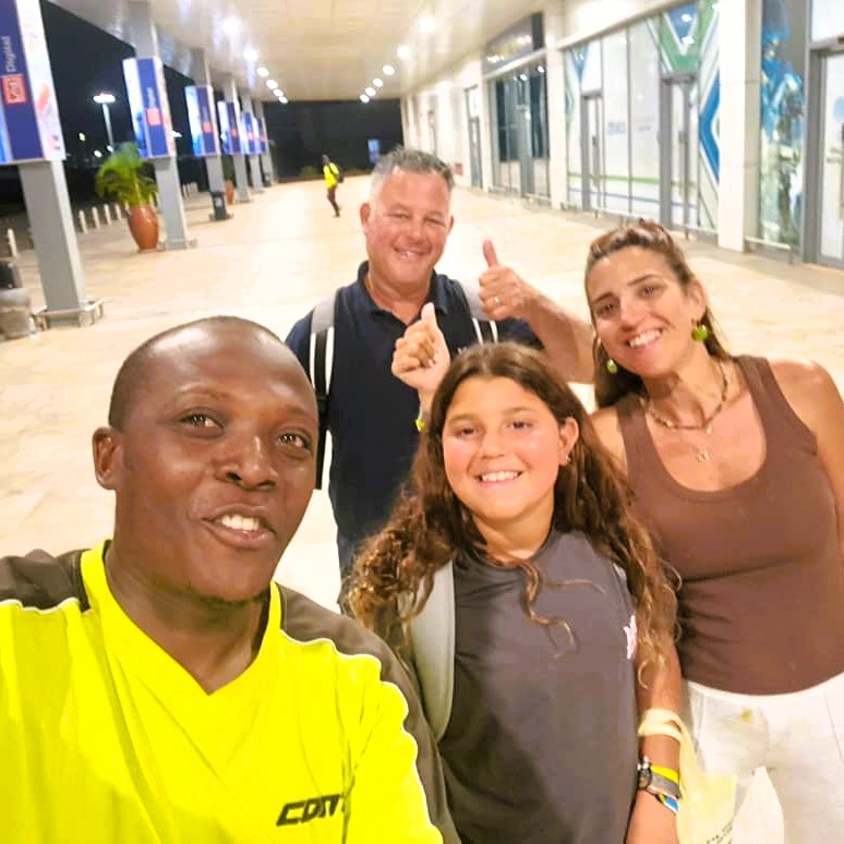 Tour Guide with Guest