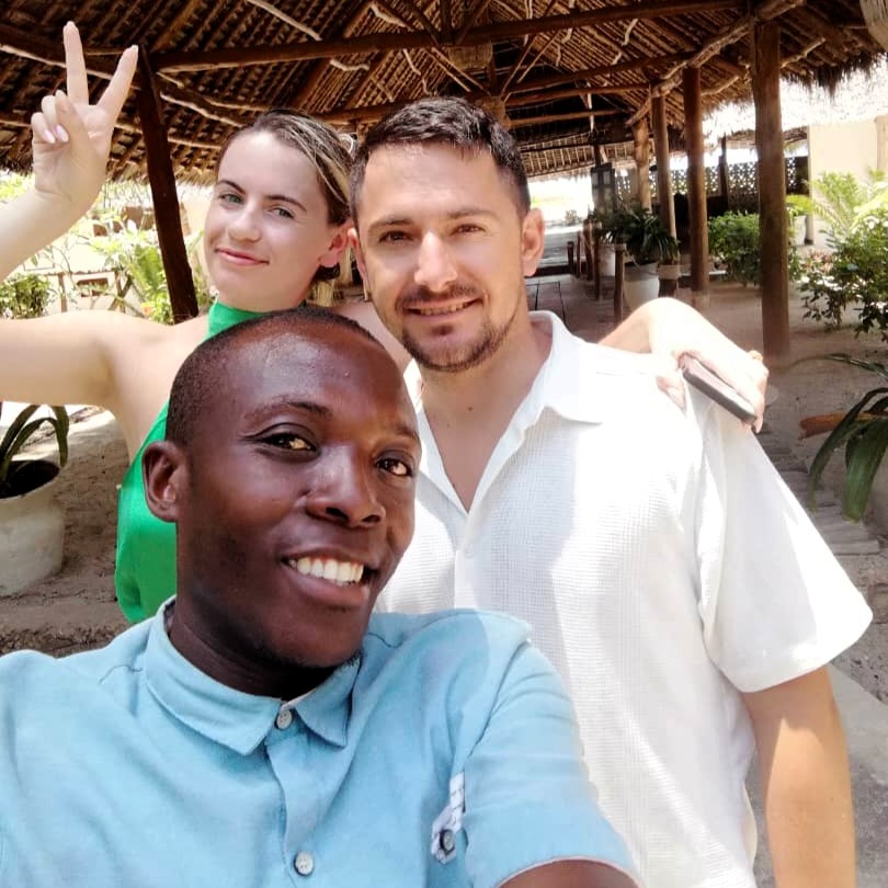 Tour Guide with Guest
