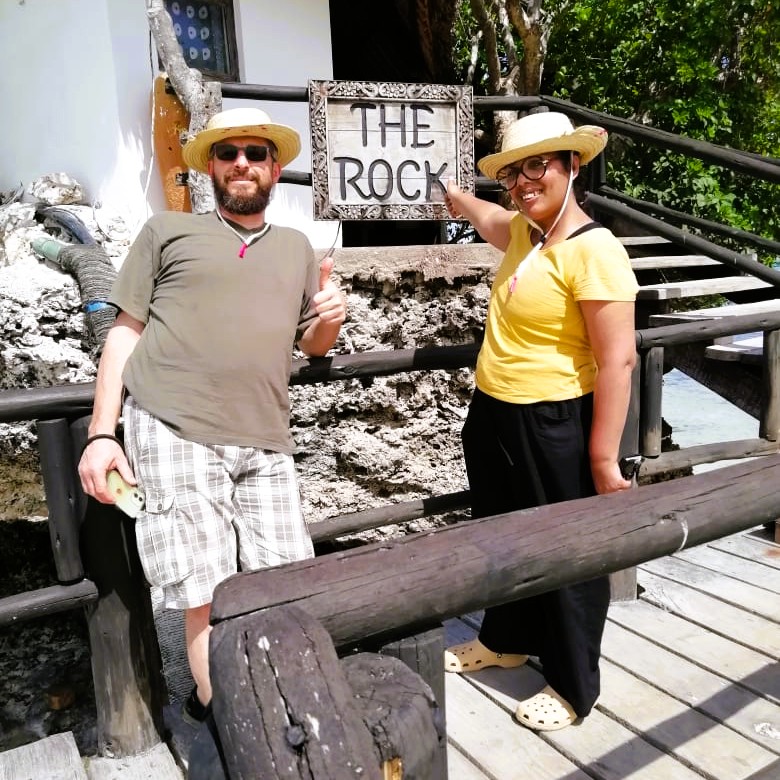 The Rock Restaurant on coral island - Zanzibar dining